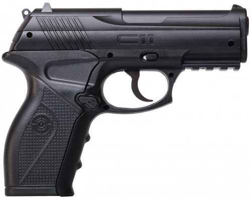 Crosman C11 CO2 BB Air Pistol .177 Cal 18+1 Semi-Auto Black Polymer Grips