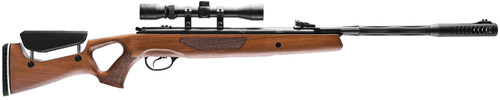 Hatsan Mod 65 Break Barrel Air Rifle .22 Cal Wood Stock