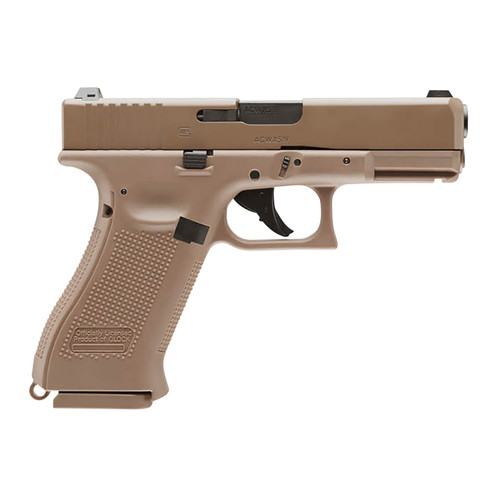 Umarex Glock G19X CO2 BB Pistol .177 Cal 18+1 Coyote Polymer Blowback
