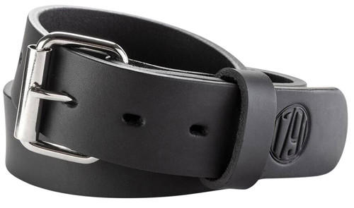 1791 Gunleather 01 Gun Belt Stealth Black Leather Size 40/44 1.5" Wide