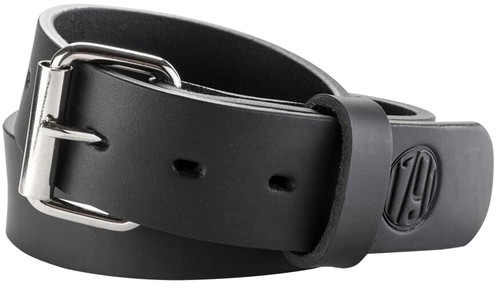 1791 Gunleather 01 Gun Belt Stealth Black Leather 46/50 1.5" Wide Buckle Closure