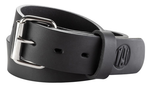 1791 Gunleather 01 Gun Belt Stealth Black Leather 48/52 1.5" Wide Buckle Closure