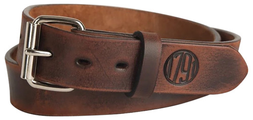 1791 Gunleather 01 Gun Belt Vintage Leather 38/42 1.5" Wide Buckle Closure