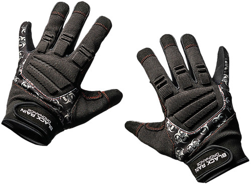 Black Rain Ordnance TACTGLOVEBLK/GRYXL Tactical Gloves Black/Gray XL Velcro