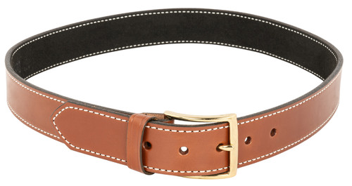DeSantis Gunhide B12TL38Z0 Plain Lined Tan Leather Belt Size 38" 1.50" Wide Buckle Closure