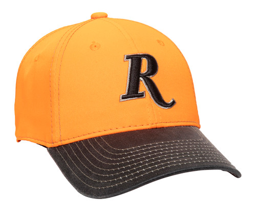 Outdoor Cap RM16A Remington Polyester Twill Cap Blaze/Black Structured OSFA