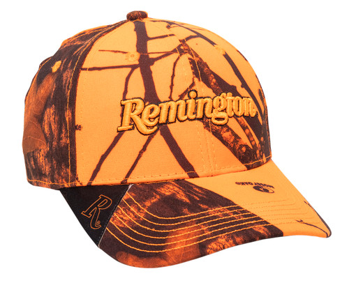 Outdoor Cap RM46L Remington Cotton Twill Mossy Oak Break-Up Blaze Structured Cap OSFA