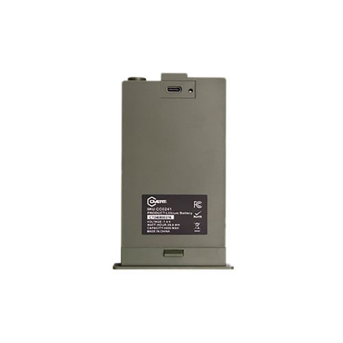 Covert Scouting Cameras CC0241 Lithium Battery Pack 7.4V 4000mAh OD Green for Interceptor Models