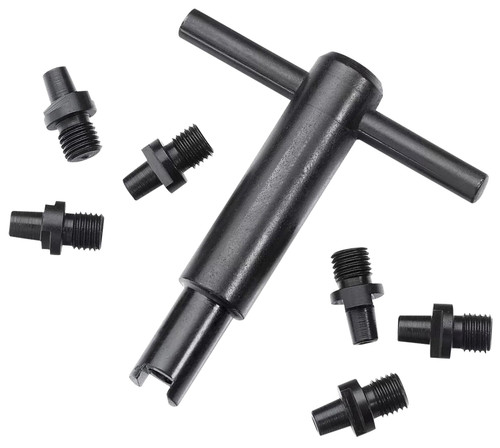 Pietta AC020+060 Black Powder Revolver Nipple Wrench with 6 Pack #10 Cap Nipples