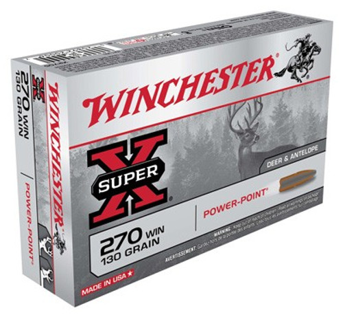 Winchester X2705 Super-X Power-Point  130 Grain .270 Winchester