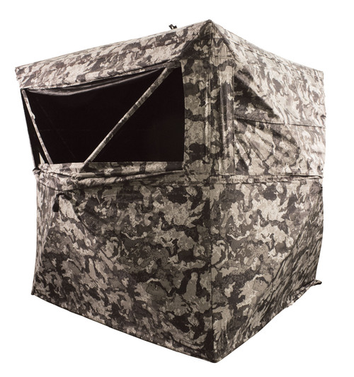 HME Executioner Three-Person Ground Blind Cervidae Camo Water Resistant Polyester