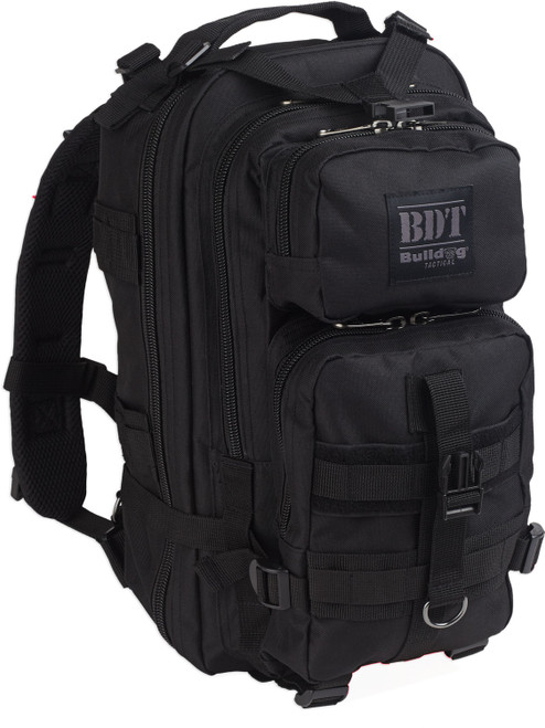 Bulldog BDT410B Tactical Compact Backpack Black MOLLE Compatible