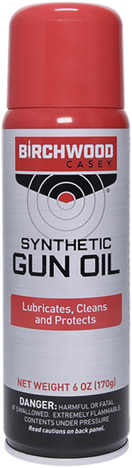 Birchwood Casey Synthetic Gun Oil 6 oz. Aerosol Lubricant