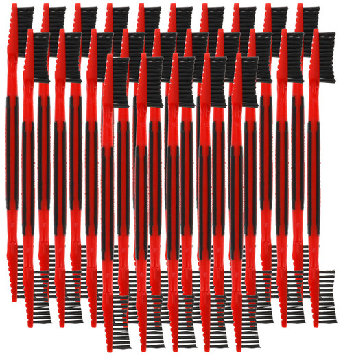 Birchwood Casey NYLBRSH2 Dual-End Nylon Bristle Cleaning Brush 25 Pack