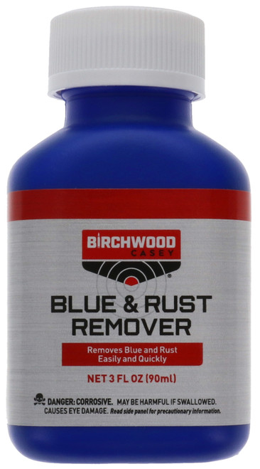 Birchwood Casey 16125 Blue and Rust Remover 3 oz Bottle