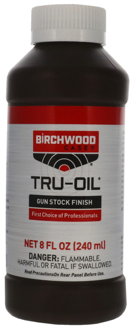 Birchwood Casey Tru-Oil Gun Stock Finish Natural Wood 8 oz Bottle