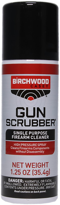 Birchwood Casey 33327 Gun Scrubber Synthetic Safe Firearm Cleaner 1.25 oz. Aerosol Can