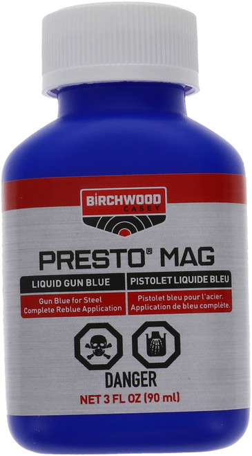 Birchwood Casey 13525 Presto Blue Magnum Cold Blue 3 oz. Bottle