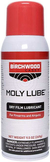 Birchwood Casey 40140 Moly Lube Dry Film Firearm Lubricant 9.50 oz. Aerosol