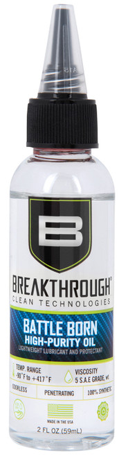 Breakthrough Clean Battle Born High-Purity Oil 2 oz Squeeze Bottle