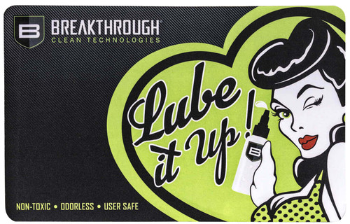 Breakthrough Clean BTRGMP Pistol Cleaning Mat Neoprene/Polyester 17" Long