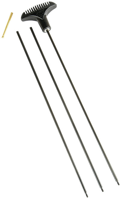 Hoppe's 3PU Universal Rifle Cleaning Rod Multi-Caliber 34.5" with Swivel Handle