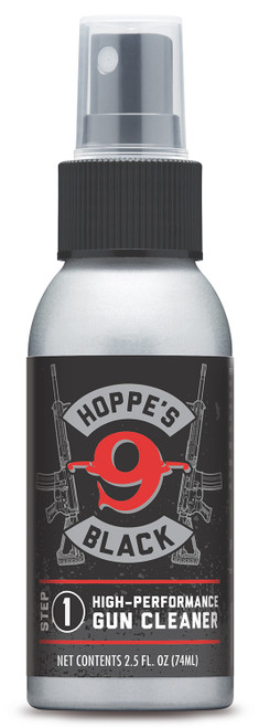 Hoppe's Black Precision Gun Cleaner Removes Oil Grease & Dirt 2.5 oz. Pump Bottle