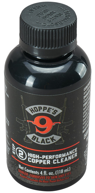 Hoppe's Black High-Performance Copper Cleaner Removes Copper Fouling 4 oz. Bottle