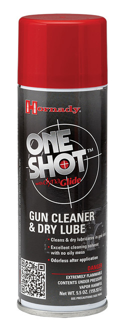 Hornady 9990 One Shot Gun Cleaner and Lubricant 5 oz Aerosol