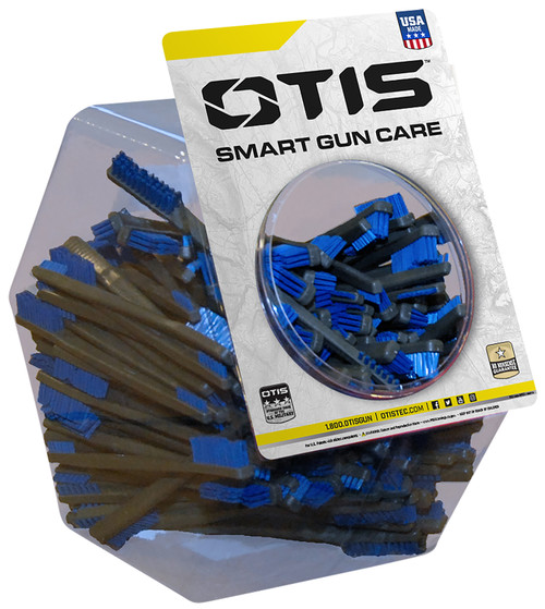Otis AD1080316BLU All Purpose Nylon Bristle Brushes Blue 150 Count