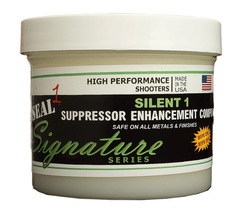 Seal 1 S1P-4 Silent 1 Suppressor Enhancement Compound 4 oz Jar