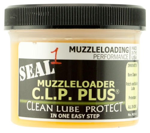 Seal 1 MLP4 CLP Plus Muzzleloader Cleaner Lubricant Protectant 4 oz Jar