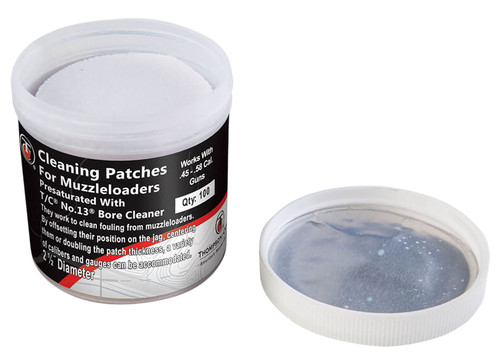 TCA 9036R Number 13 Bore Cleaner Patches 2.5 Inch 100 Count