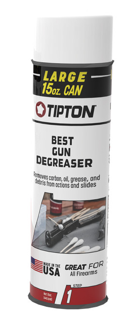 Tipton Best Gun Degreaser 15oz Bottle Firearm Cleaning Solvent
