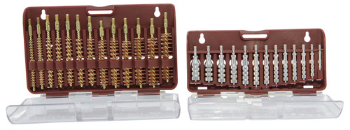 Tipton 444777 Jag & Bore Brush Set 17-45 Cal 8-32 Thread 26 Pieces