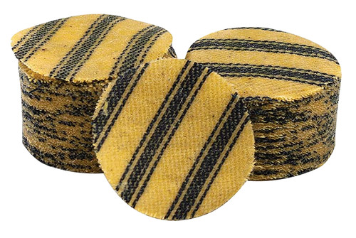 Traditions A1286 EZ Clean 2 Pillow Ticking Patches .50-.54 Cal 100-Pack Cotton