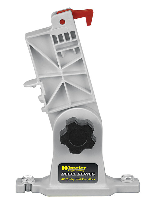 Wheeler 156211 Delta Series AR-15 Mag Well Vise Block Gray Polymer 8x13x2.50 Inch