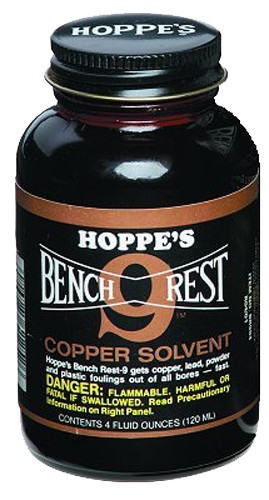 Hoppe's BR904 Bench Rest 9 Copper Bore Cleaner 5oz Bottle 10-Pack