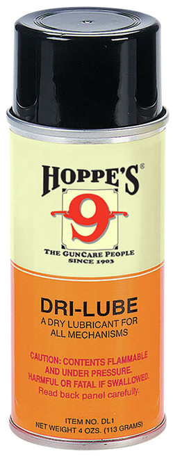 Hoppe's DL1 No. 9 Dri-Lube Dry Lubricant 4 oz Aerosol - 10 Pack