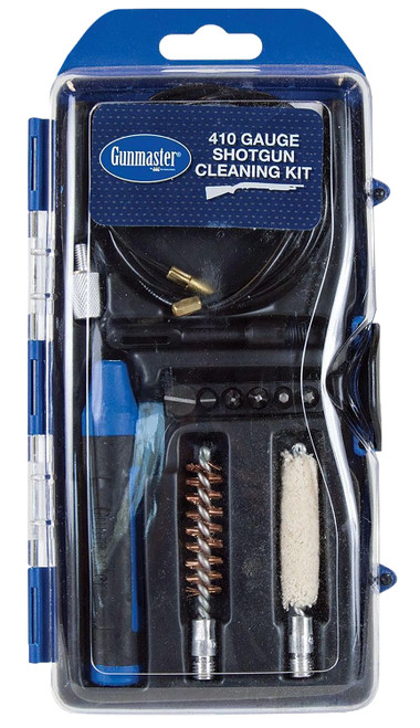 DAC GM410SG GunMaster 410 Gauge Shotgun Cleaning Kit - 14 Pieces, Black/Blue
