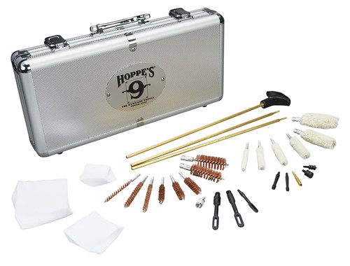 Hoppe's UAC102 Deluxe Multi-Caliber Gun Cleaning Accessory Kit for Rifles, Shotguns & Pistols