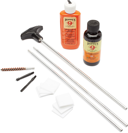 Hoppe's U22B .22/.250 Cal Rifle Cleaning Kit (Clamshell Pack)