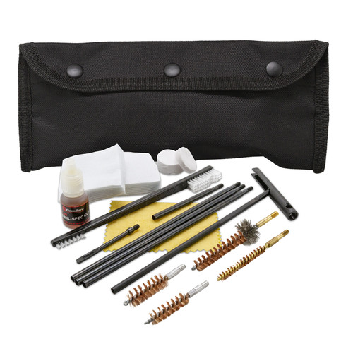 KleenBore POU301B All Caliber Field Cleaning Kit Handgun/Rifle MOLLE Compatible