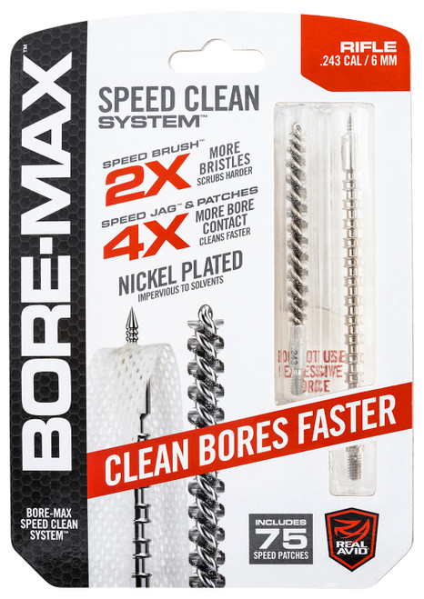 Real Avid AVBMSET243 Bore-Max Speed Clean Upgrade Set for 243 Cal Rifle