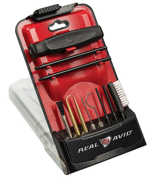 Real Avid Gun Boss Pro Precision Cleaning Tool Kit with Scrapers Picks and Pin Punches