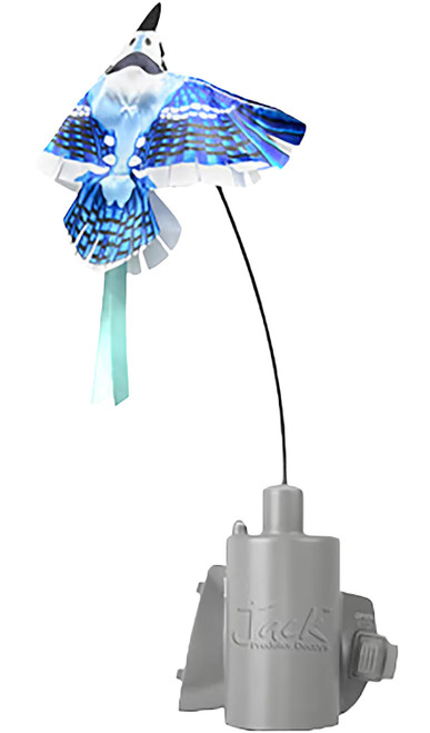 Foxpro FOXJACK5 FoxJack 5 Blue Jay Topper Motion Decoy, Gray, for Inferno/Patriot/Spitfire/Wildfire