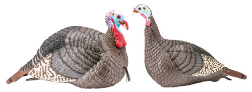 HS Strut Strut-Lite Jake & Hen Combo Turkey Decoy Multi Color Synthetic