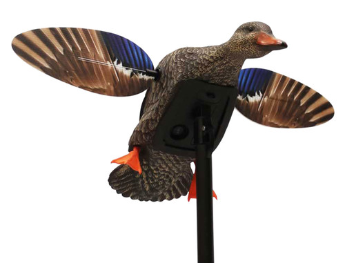 Mojo Outdoors HW24713P Elite Series Mini Hen Mallard Motorized Decoy with Remote Control