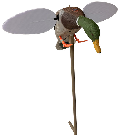 Mojo Outdoors HW2025 Silver Mallard 25th Anniversary Limited Edition Motorized Decoy, Multi-Color