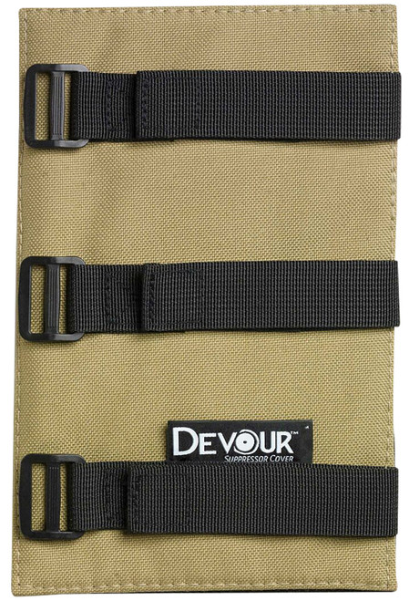 Banish Devour Suppressor Cover 9" Tan - Heat & Mirage Protection